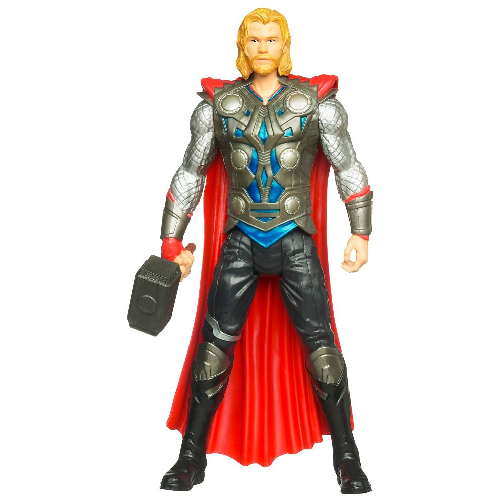 Gray Hammer Thor Action Figure -- 8 H