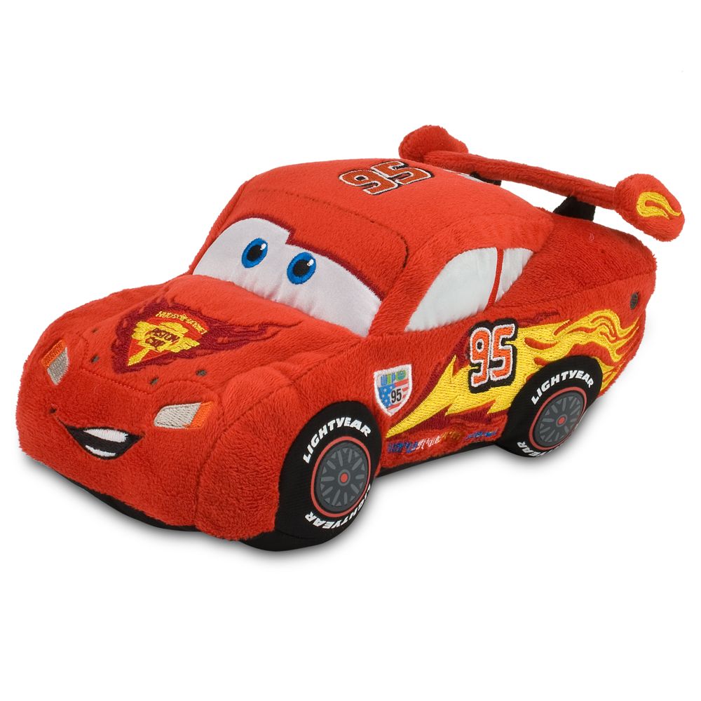 Cars 2 Lightning McQueen Plush Toy -- 8 L