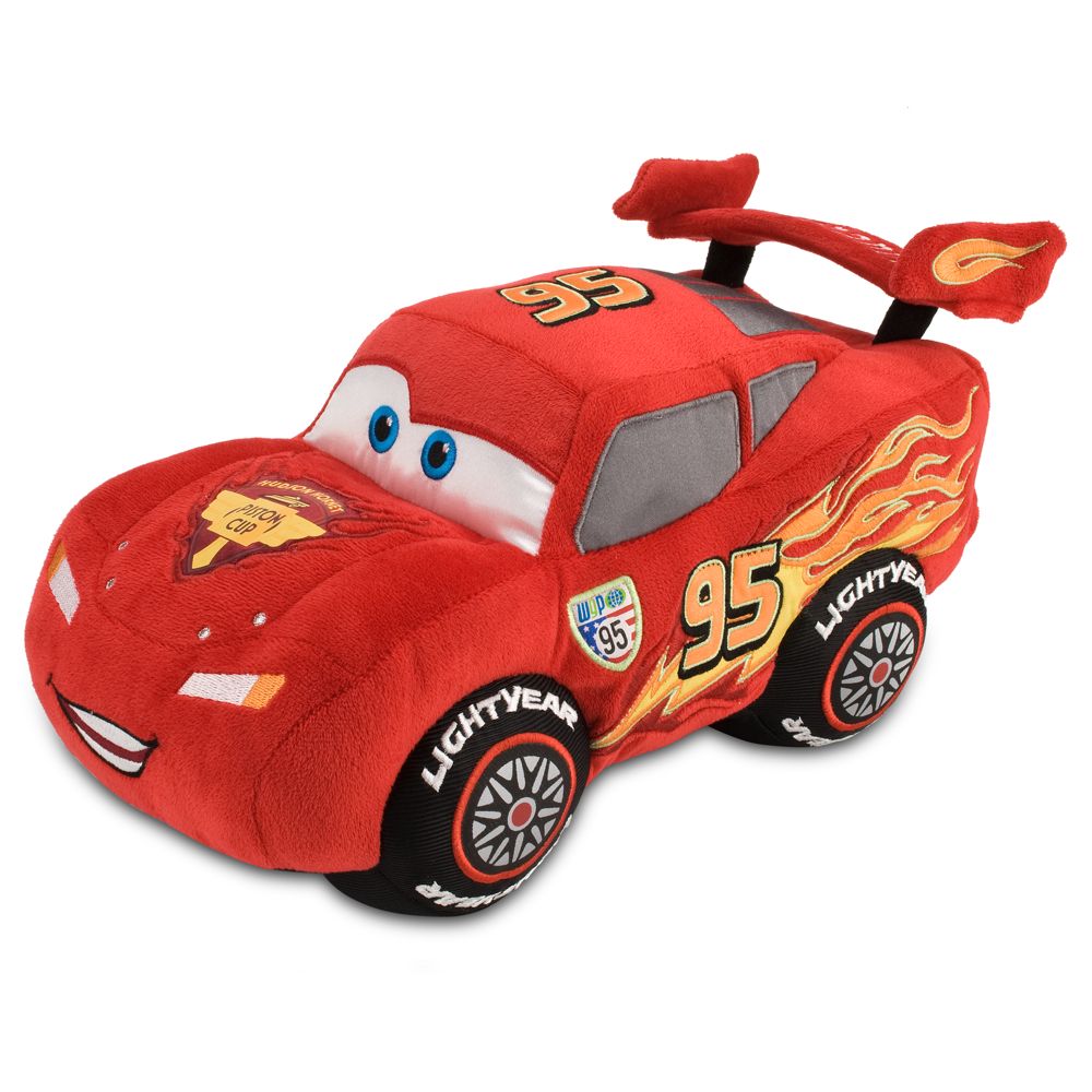 Cars 2 Lightning McQueen Plush Toy -- 13 H