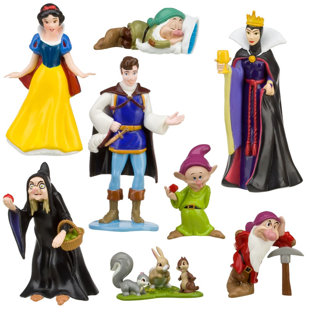 Snow White and the Seven Dwarfs Figure Play Set -- 8-Pc.