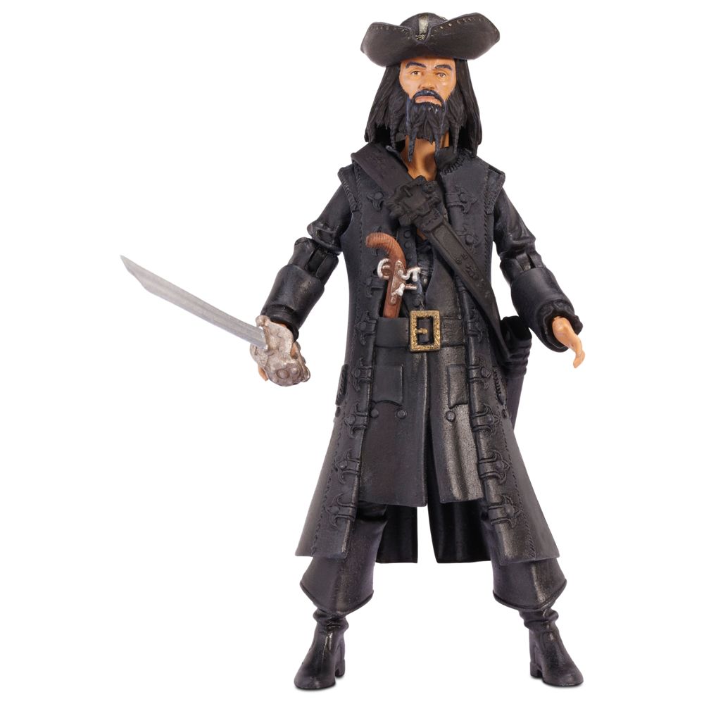 Pirates of the Caribbean Blackbeard Action Figure -- 4'' H