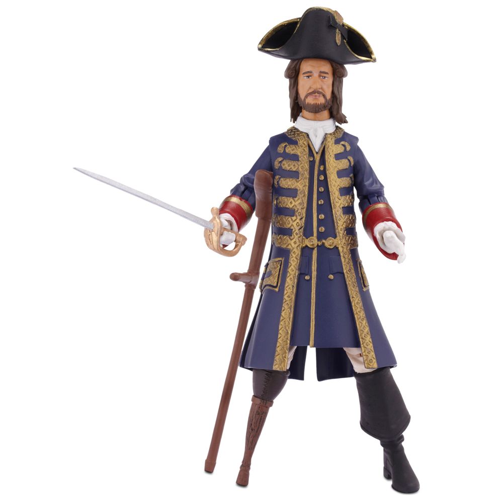 Pirates of the Caribbean Captain Barbossa Action Figure -- 4'' H