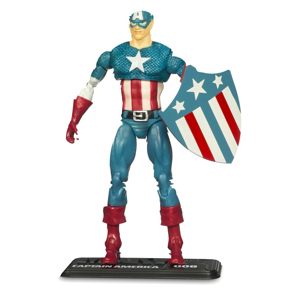 Marvel Universe Captain America Action Figure -- 4 H