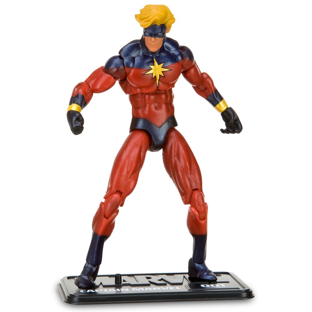 Marvel Universe Captain Marvel Action Figure -- 4 H