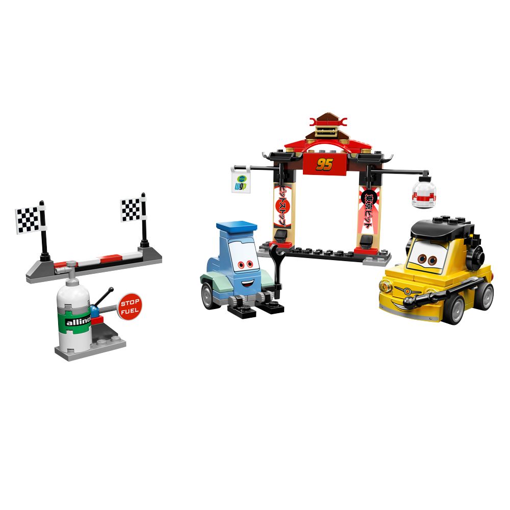Tokyo Pit Stop Cars 2 Lego Play Set