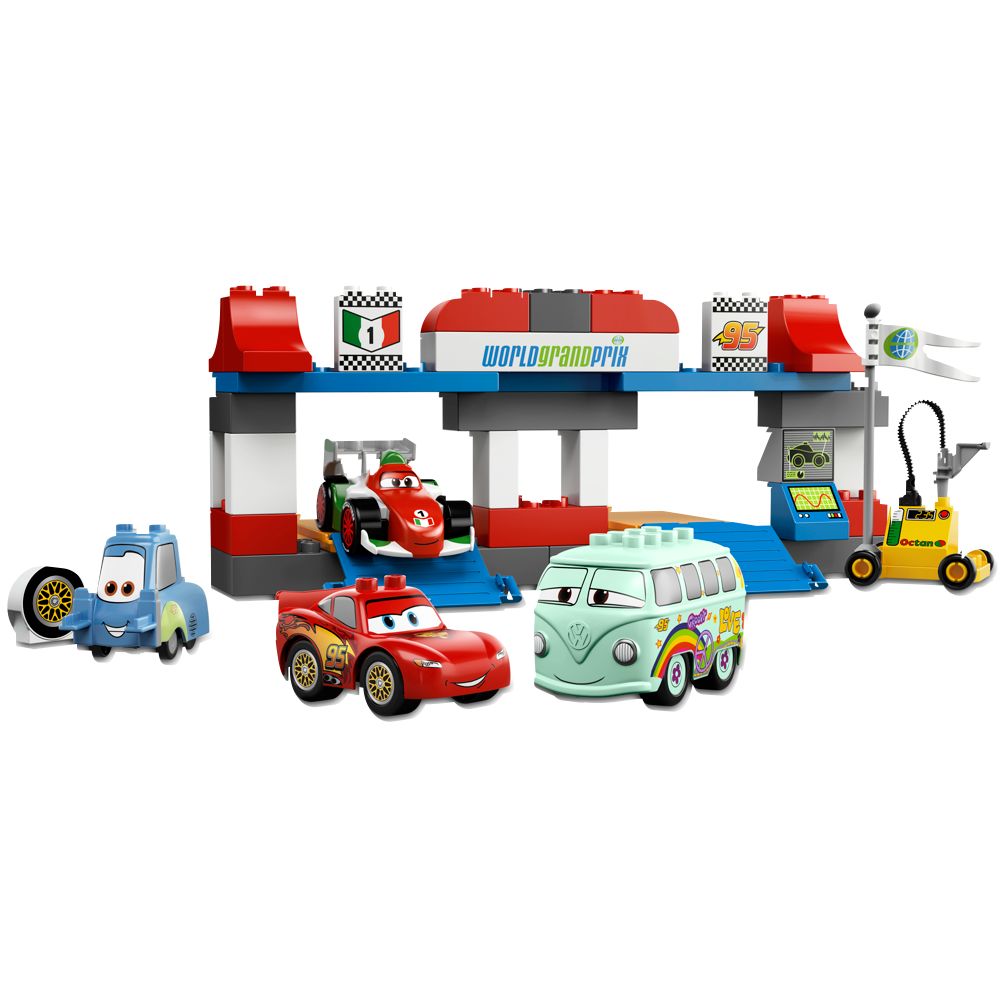 The Pit Stop Cars 2 Lego Duplo Play Set