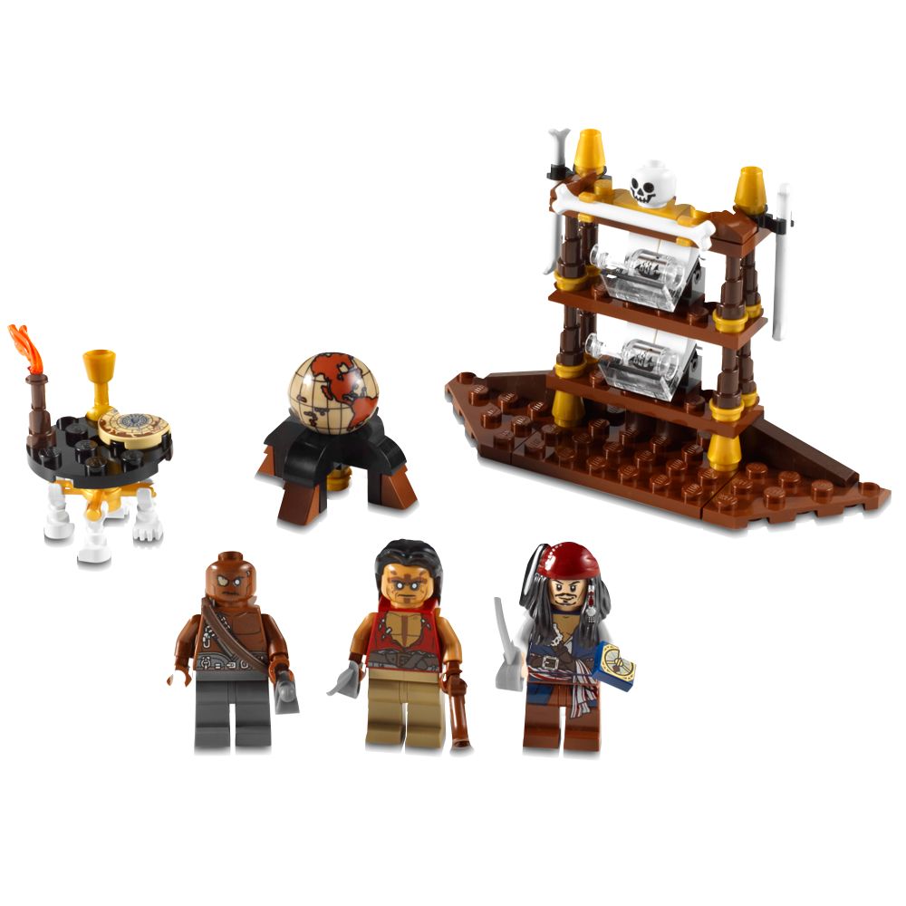 The Captains Cabin Pirates of the Caribbean Lego Play Set