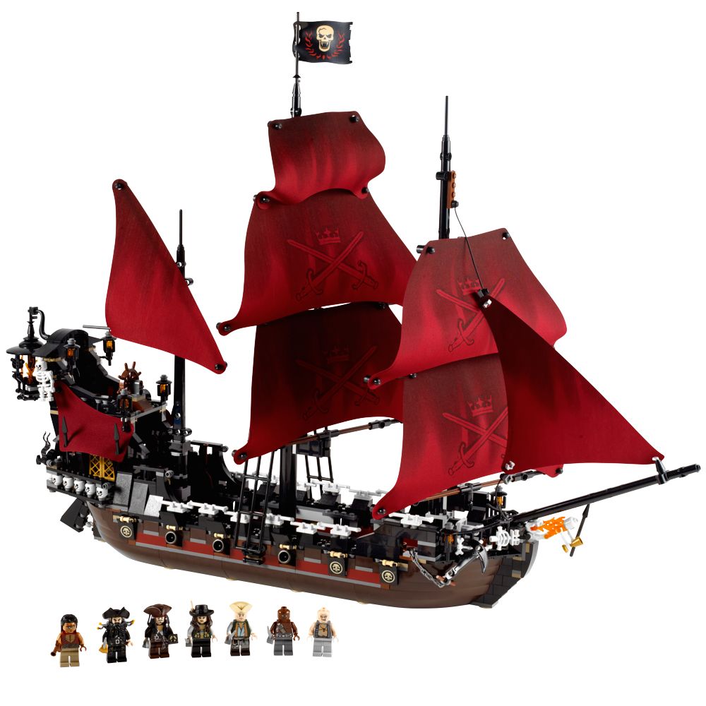 Queen Anne's Revenge Pirates of the Caribbean Lego Play Set