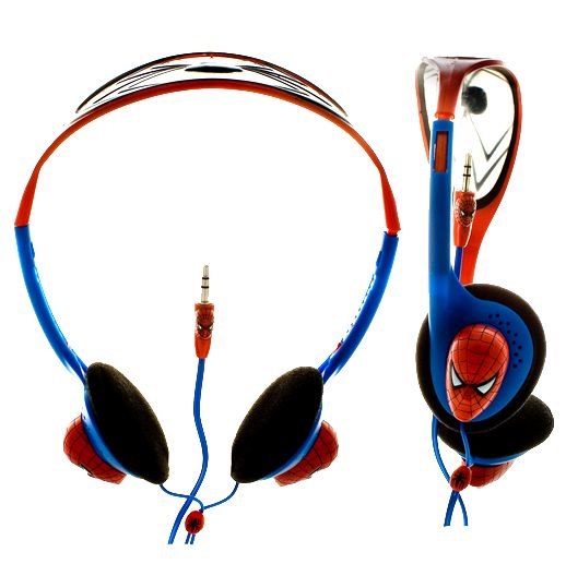Headband Style Marvel Comics Spider-Man Headphones