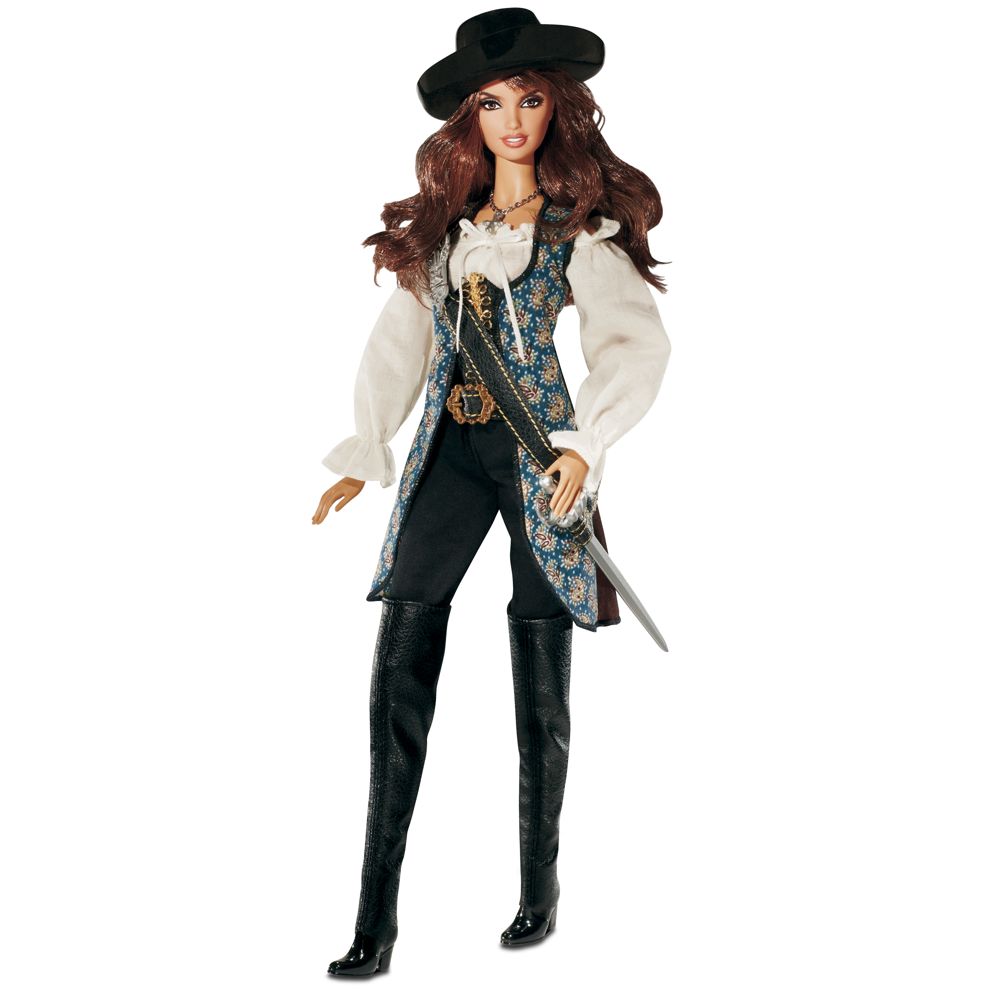 Barbie Pirates of The Caribbean: On Stranger Tides Angelica Doll -- 13 H