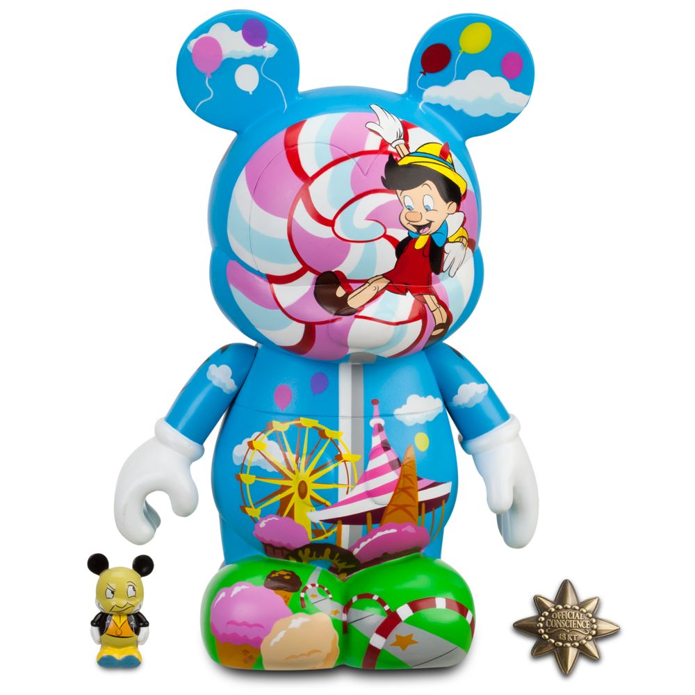 Kidada for Disney Store Let Your Conscience Be Your Guide Pinocchio Vinylmation -- 9