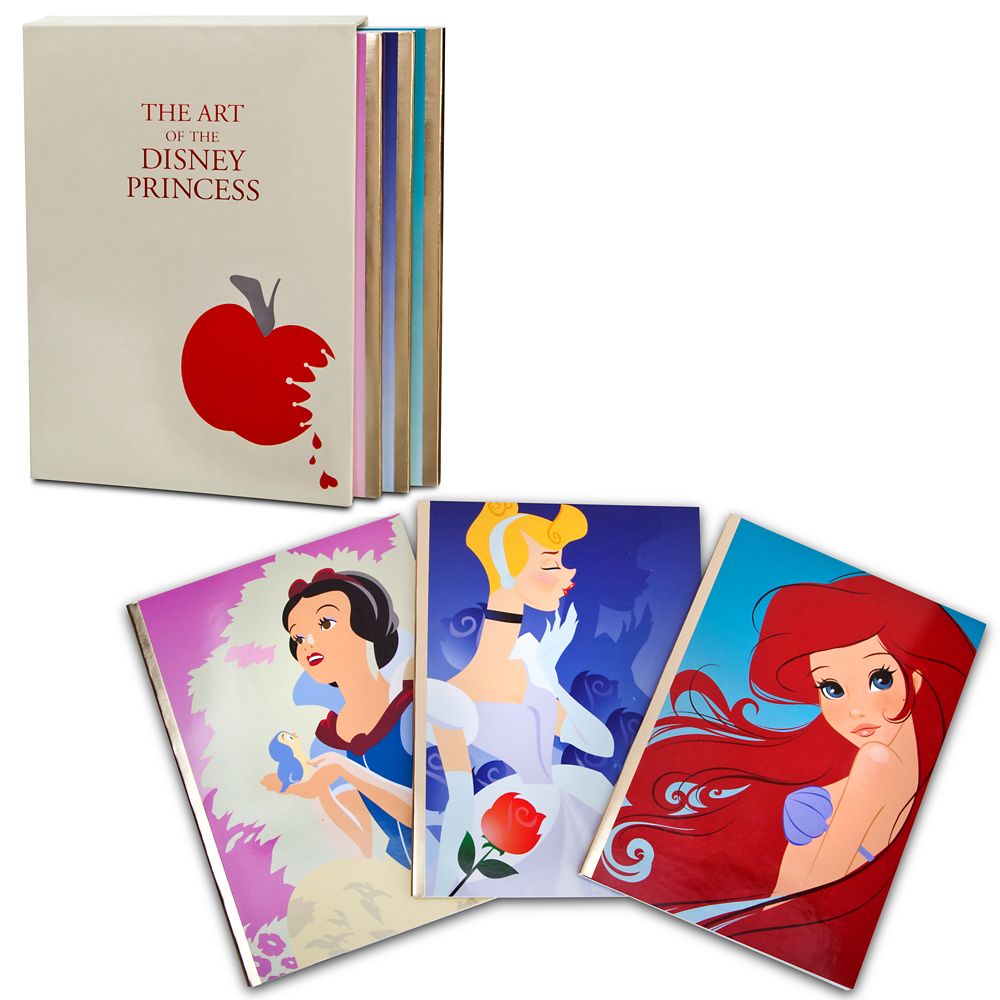 The Art of the Disney Princess Journal Set -- 3-Pc.