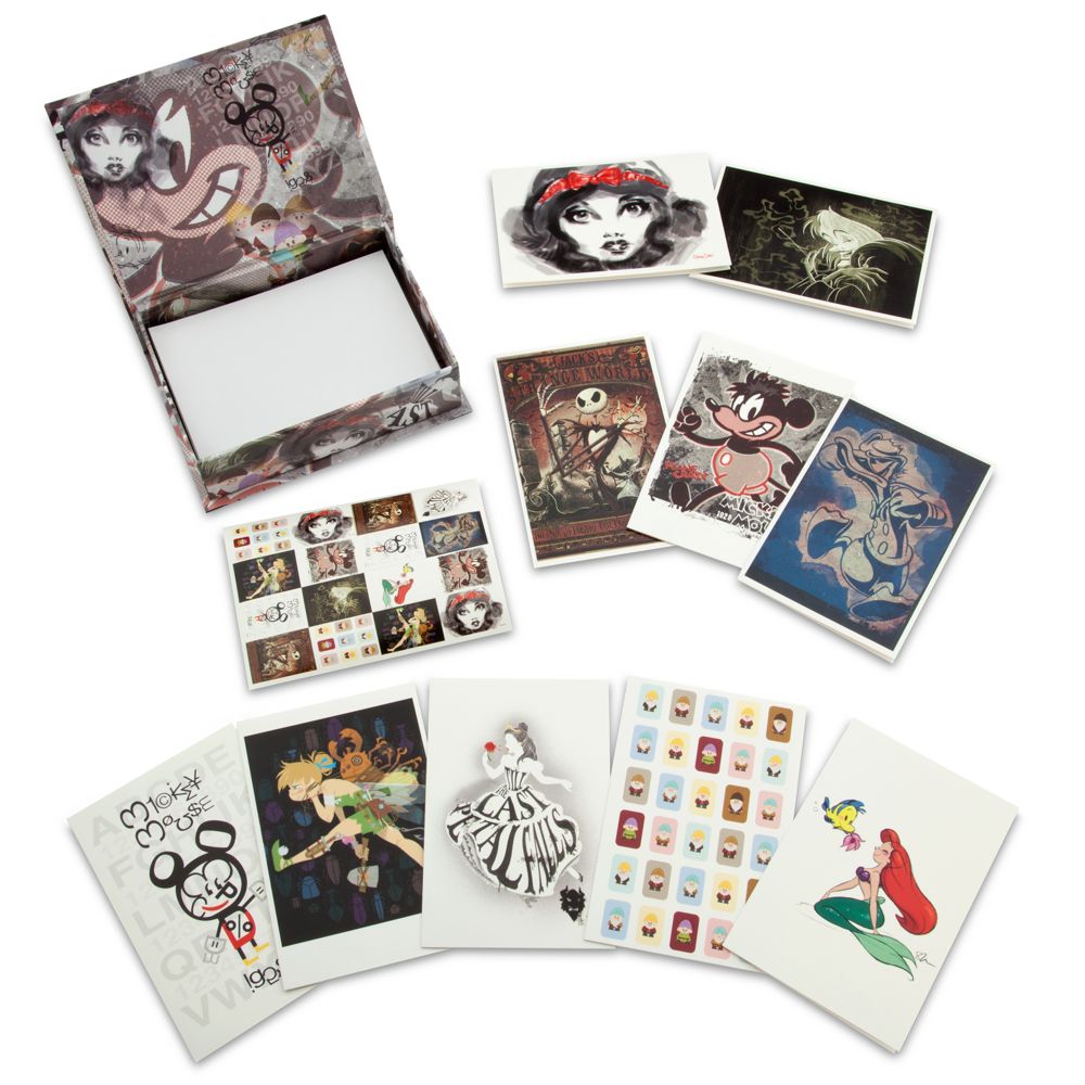 Disney Store Artist Series One Notecard Set