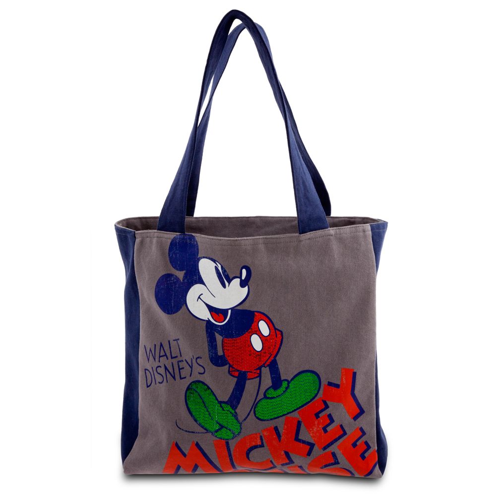 Vintage-Style Mickey Mouse Tote Bag