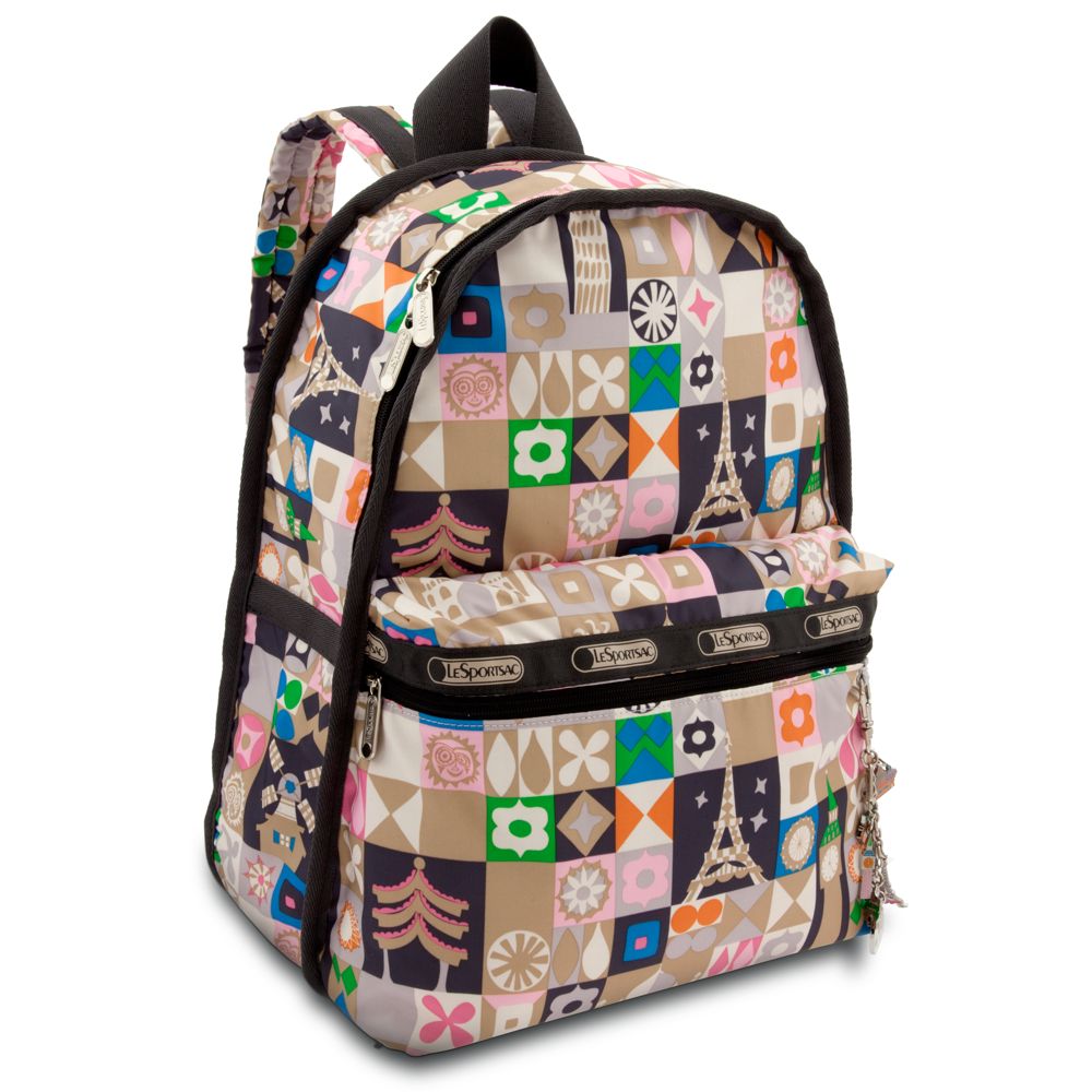 ''it's a small world'' Backpack by LeSportsac - ''Global Journey''