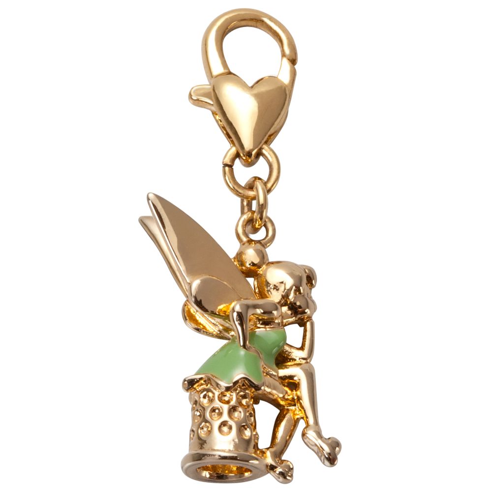 Kidada for Disney Store Peter Pan Tinker Bell on Thimble Charm