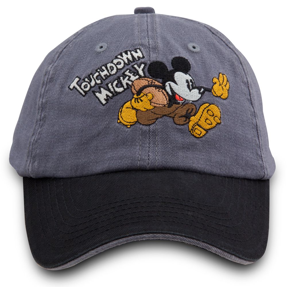 Touchdown Mickey Mickey Mouse Baseball Cap for Adults