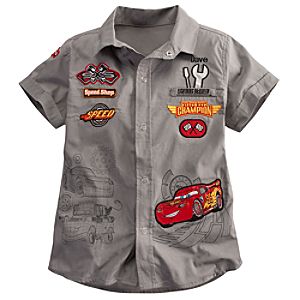Lightning McQueen Shirt for Boys - Personalizable