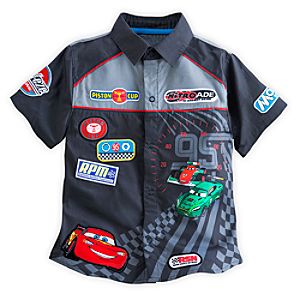 Lightning McQueen Woven Shirt for Boys