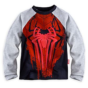 Spider-Man Long Sleeve Raglan Tee for Boys