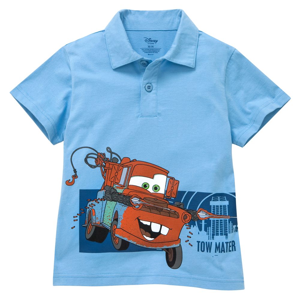 Tow Mater Polo Shirt for Boys