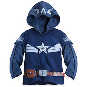 Captain America Double-Up Top for Boys