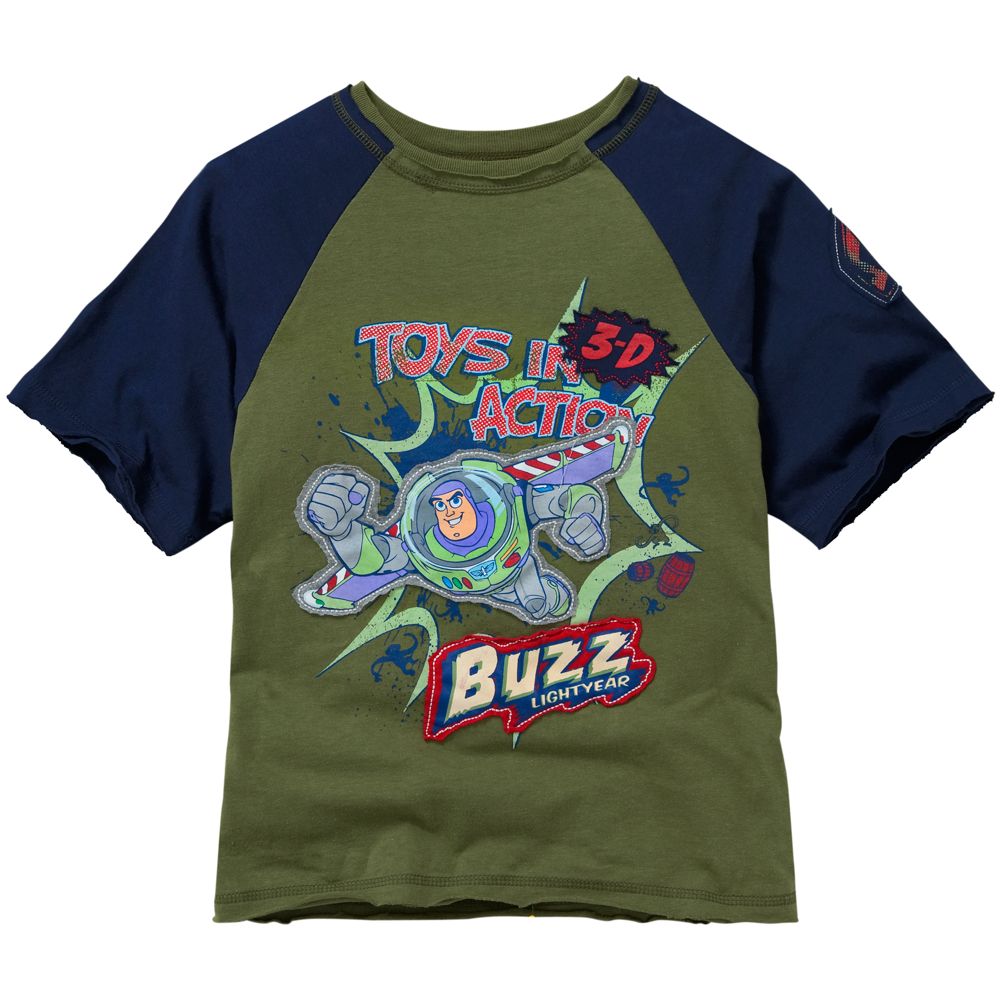Raglan Buzz Lightyear Tee for Boys