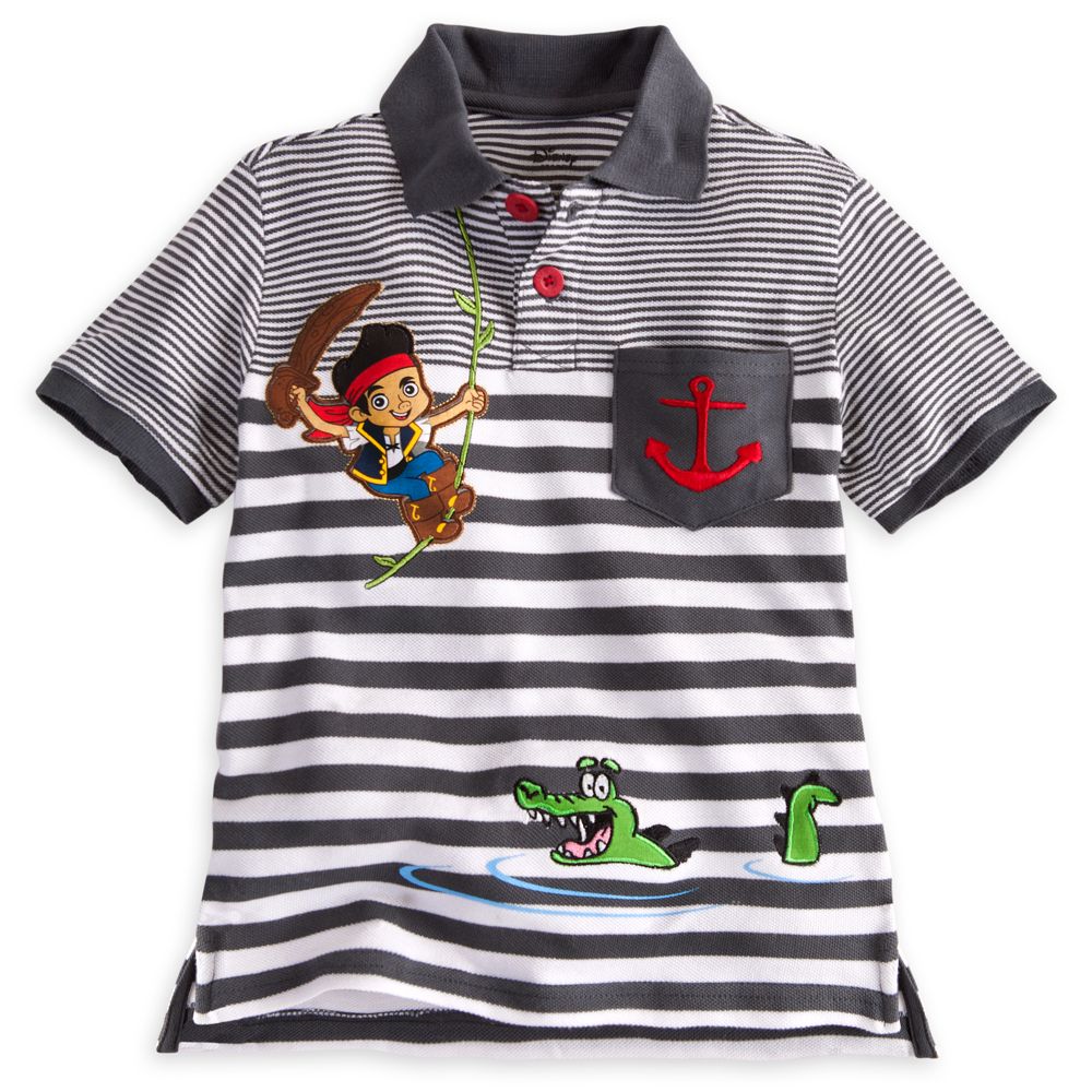Jake and the Never Land Pirates Polo Shirt for Boys