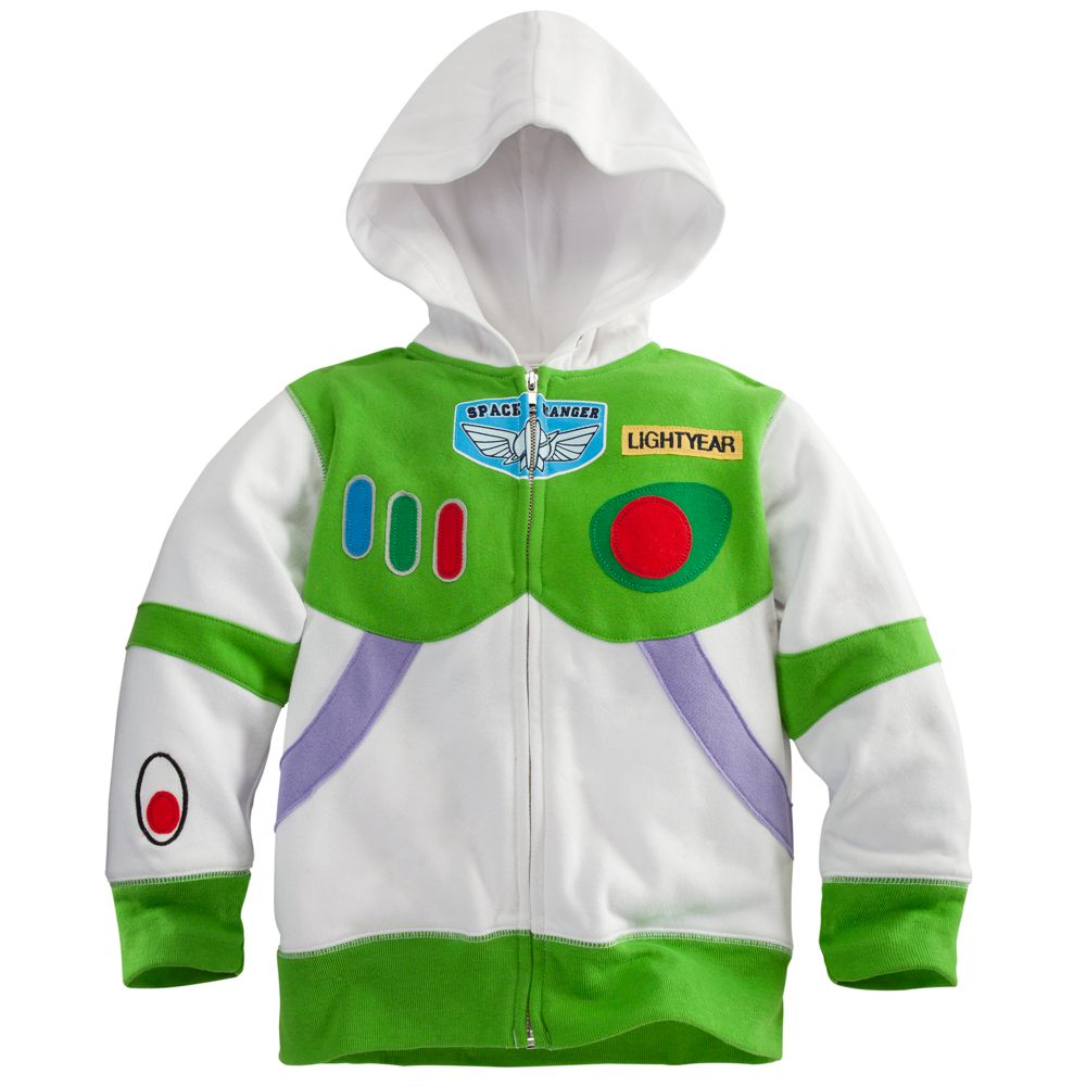 Zip Fleece Buzz Lightyear Hoodie for Boys