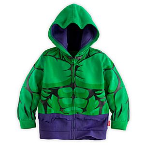 Hulk Costume Hoodie for Boys