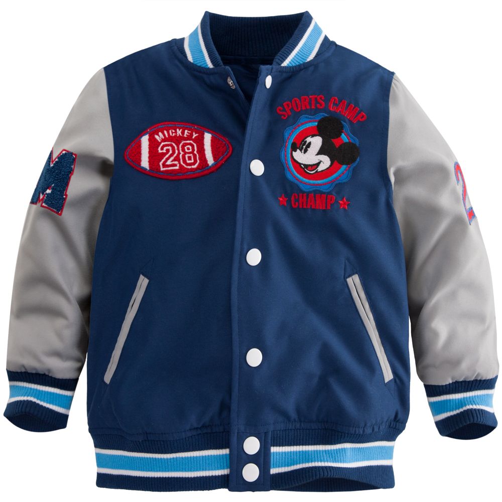 Personalizable Mickey Mouse Varsity Jacket for Boys