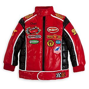 Lightning McQueen Puffy Jacket for Boys - Personalizable
