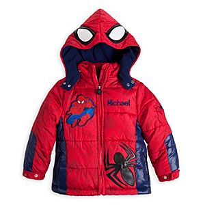 Spider-Man Puffy Jacket for Boys - Personalizable