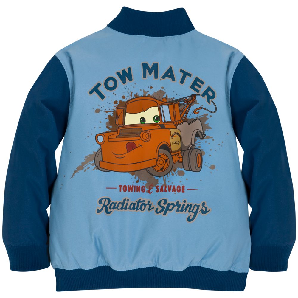 Personalizable Varsity Tow Mater Jacket for Boys