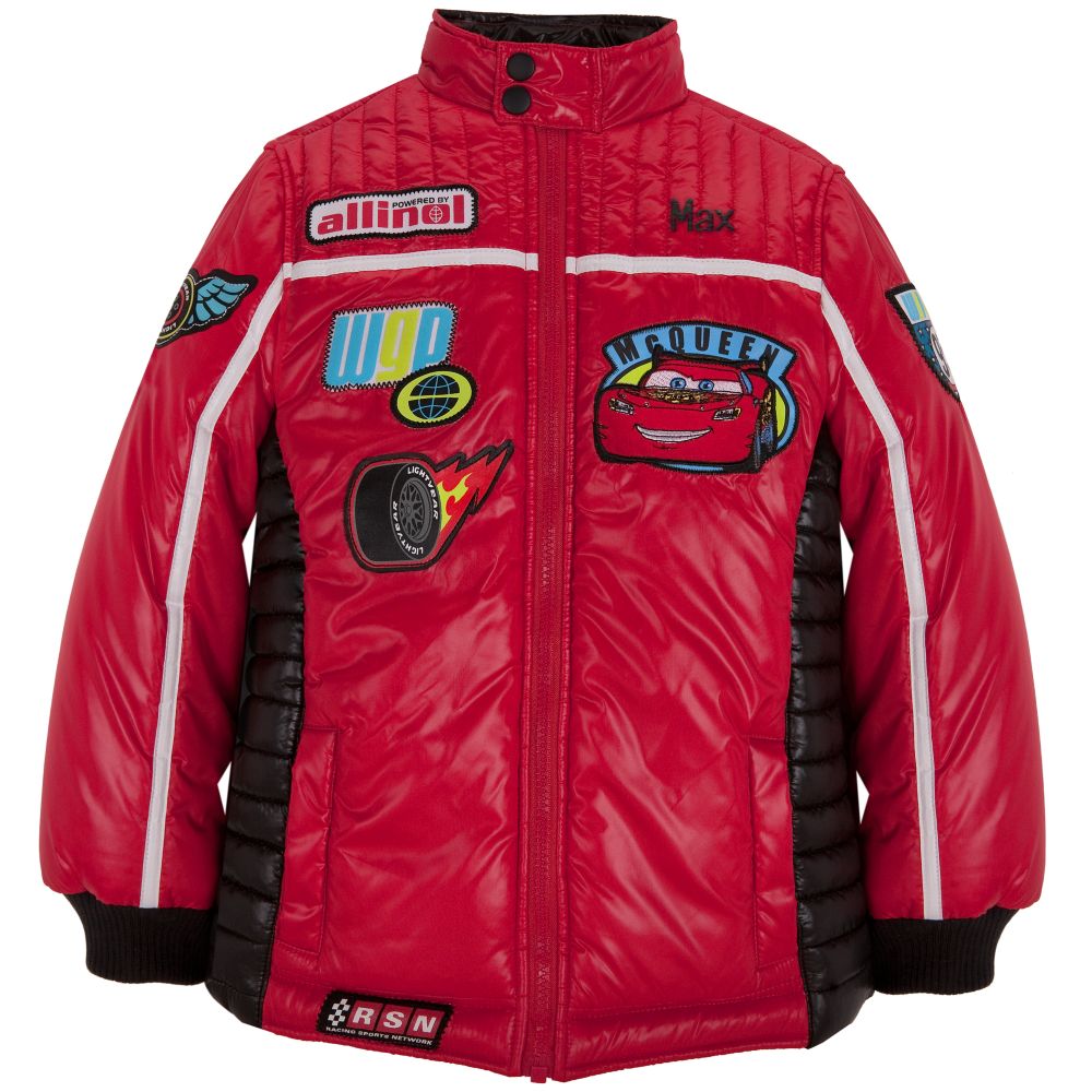 Personalizable Puffy Cars Lightning McQueen Jacket for Boys