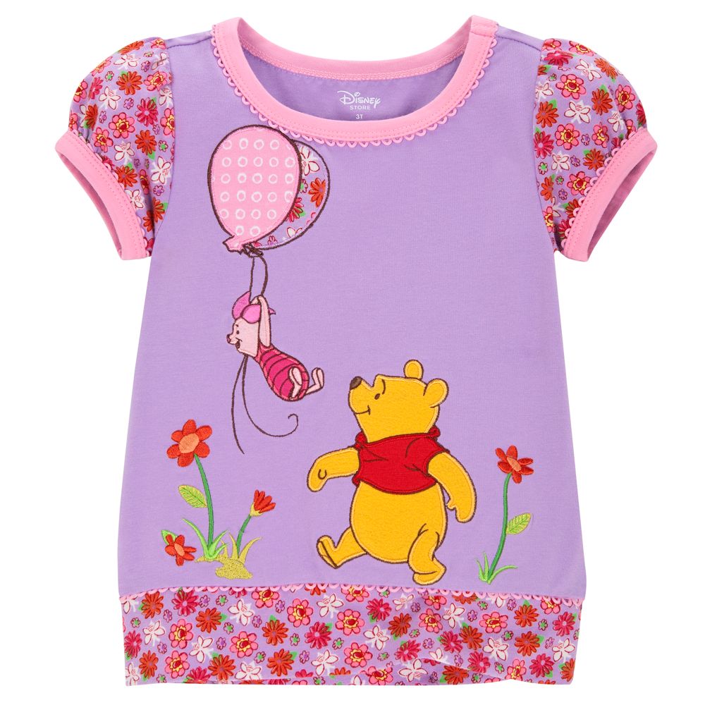 Winnie the Pooh Top for Toddler Girls