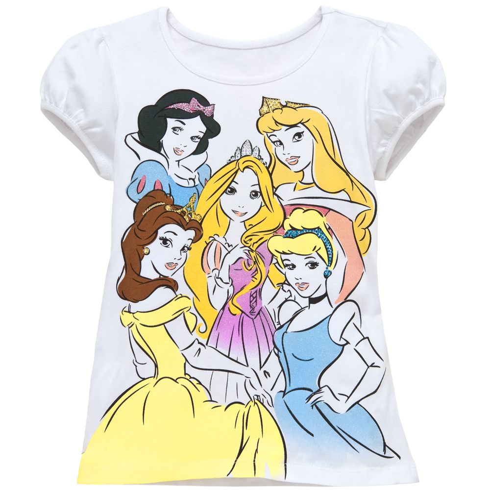 Sparkle Crown Disney Princess Tee for Girls