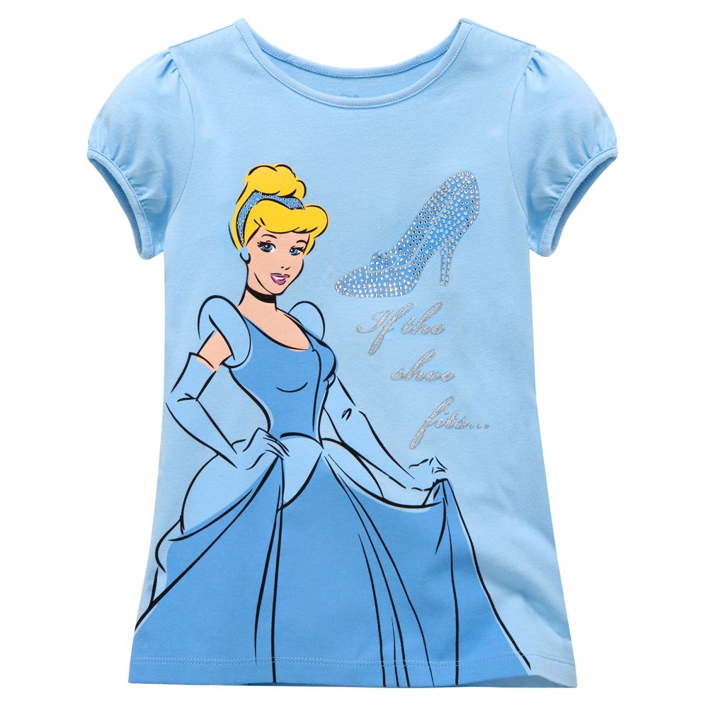 Glass Slipper Cinderella Tee for Girls