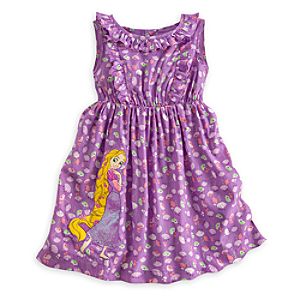 Rapunzel Woven Dress for Girls