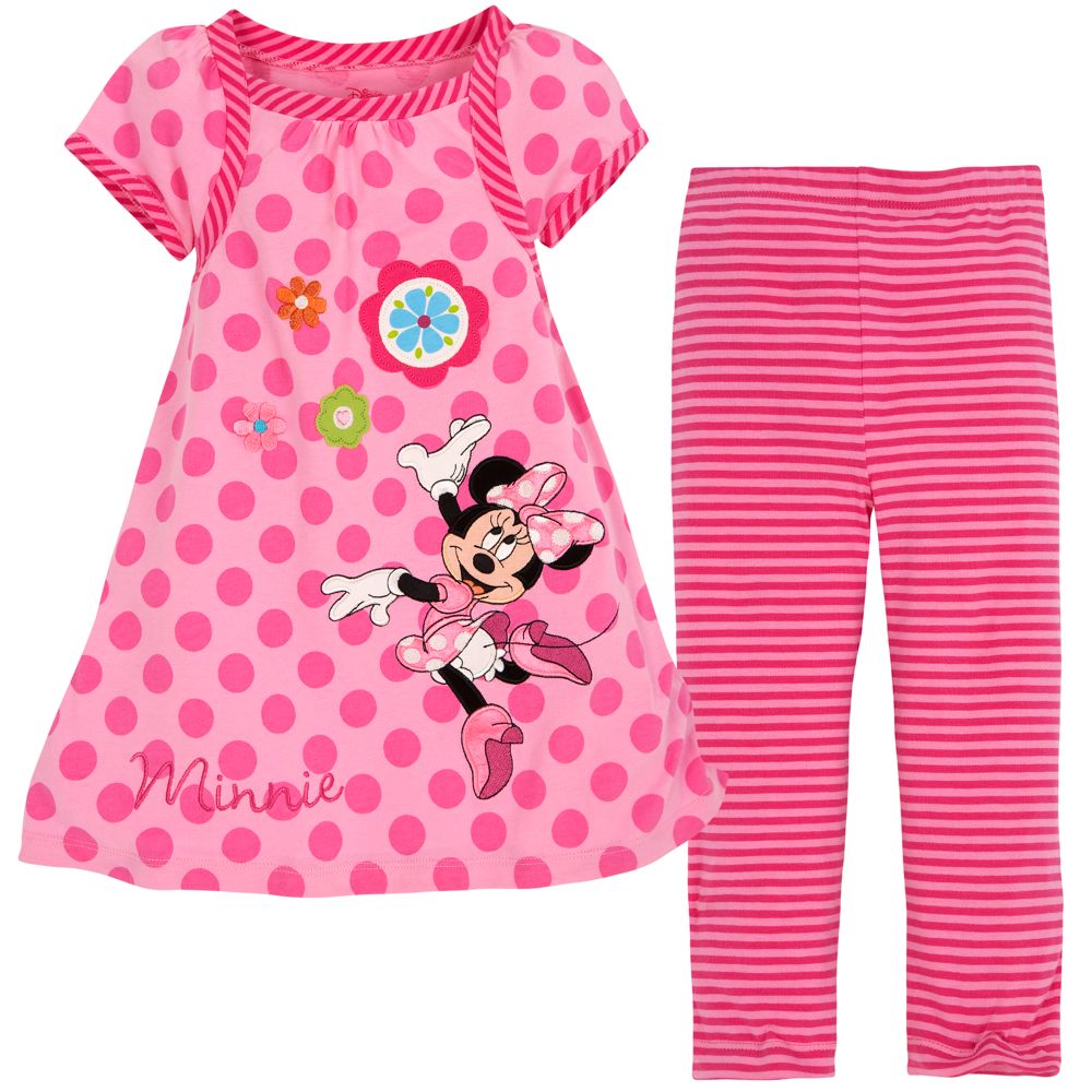 Minnie Mouse Dress Set for Girls -- 2-Pc.