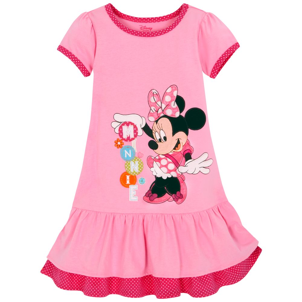 Layered Minnie Mouse Dress for Girls