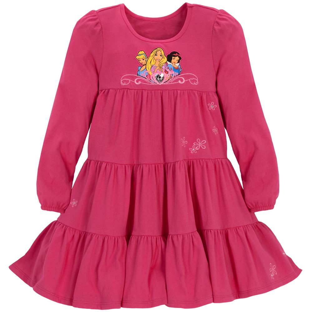 Tiered Disney Princess Dress for Girls