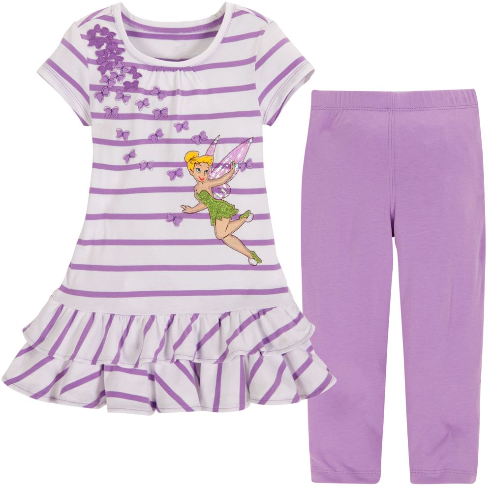 Tinker Bell Dress Set for Girls -- 2-Pc.