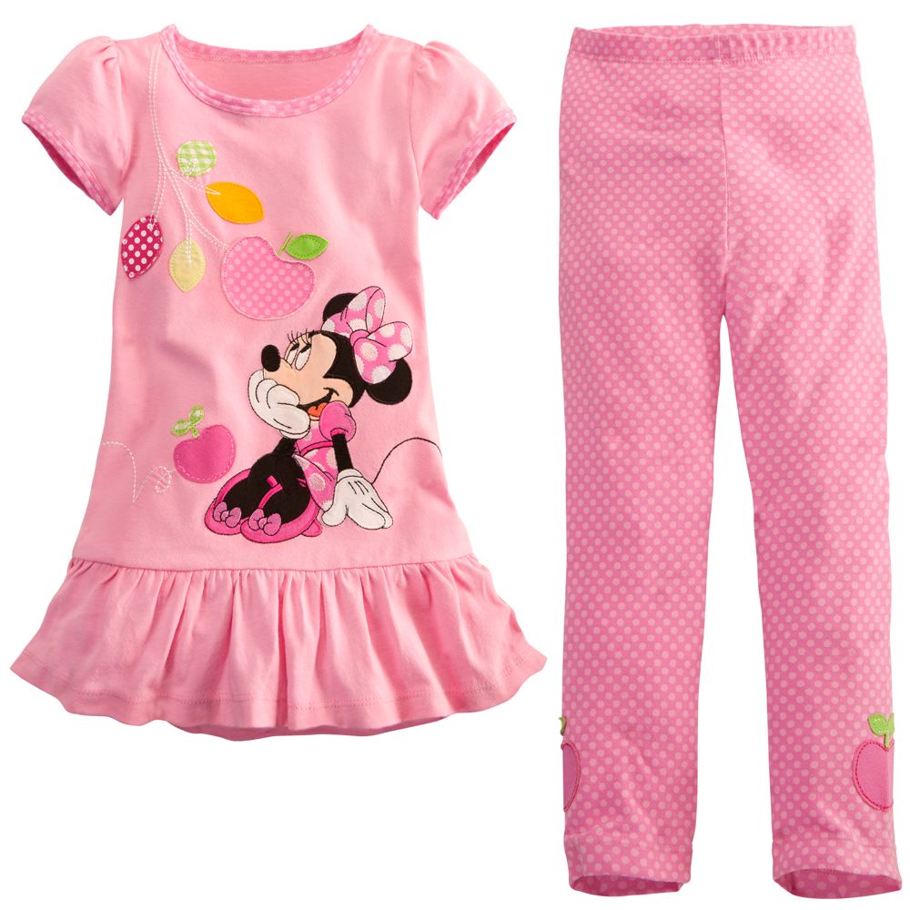 Minnie Mouse Dress Set for Toddler Girls -- 2-Pc.