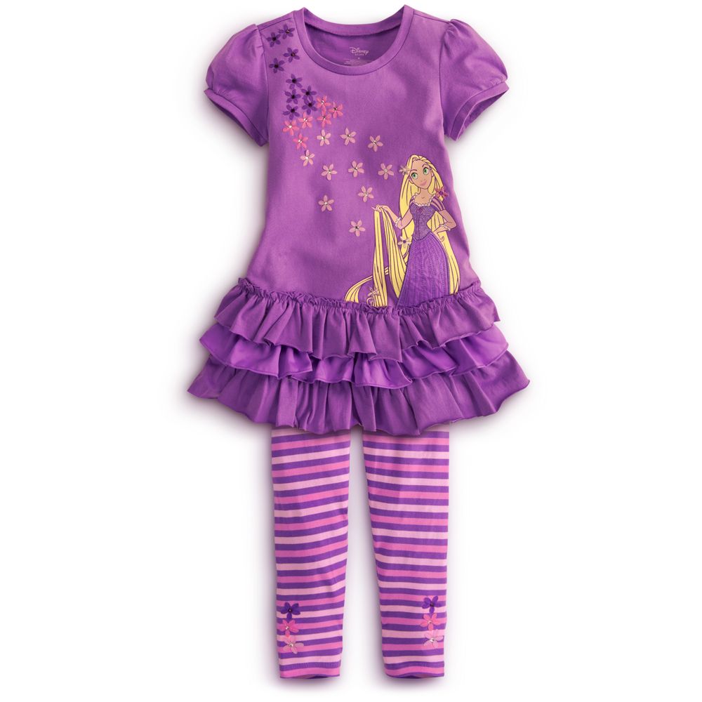 Rapunzel Dress Set for Girls -- 2-Pc.