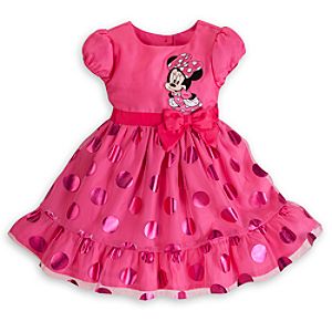 Minnie Mouse Foil Dress for Girls