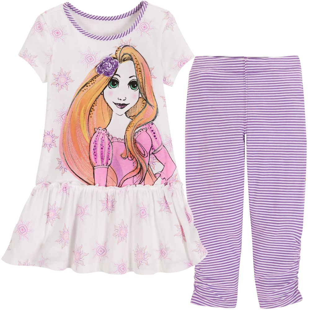 Tangled Rapunzel Dress Set for Girls -- 2-Pc.