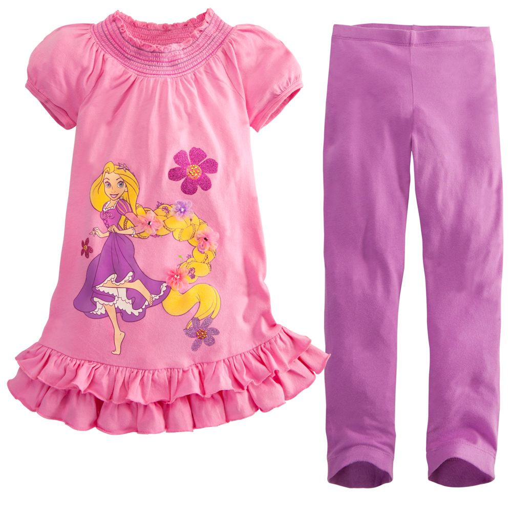 Rapunzel Dress Set for Girls -- 2-Pc.