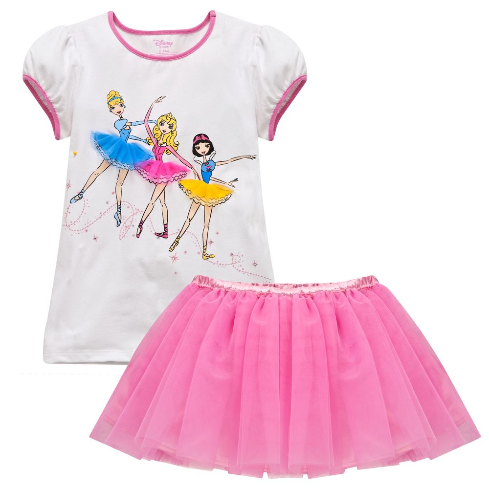 Ballet Disney Princess Tutu Set for Girls -- 2-Pc.