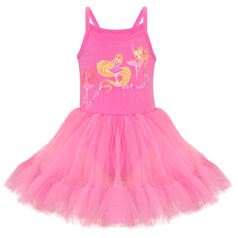 Deluxe Ballerina Disney Princess Tutu Leotard for Girls